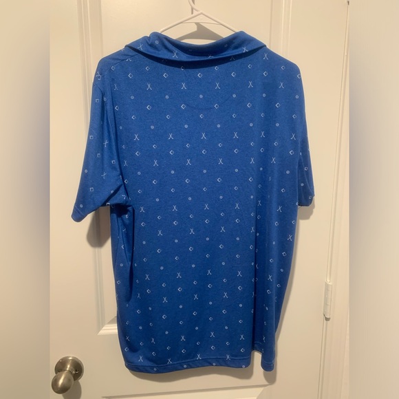 Blue PGA Golf Polo - Picture 2 of 3